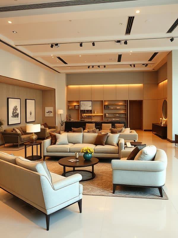 Indore showroom interior