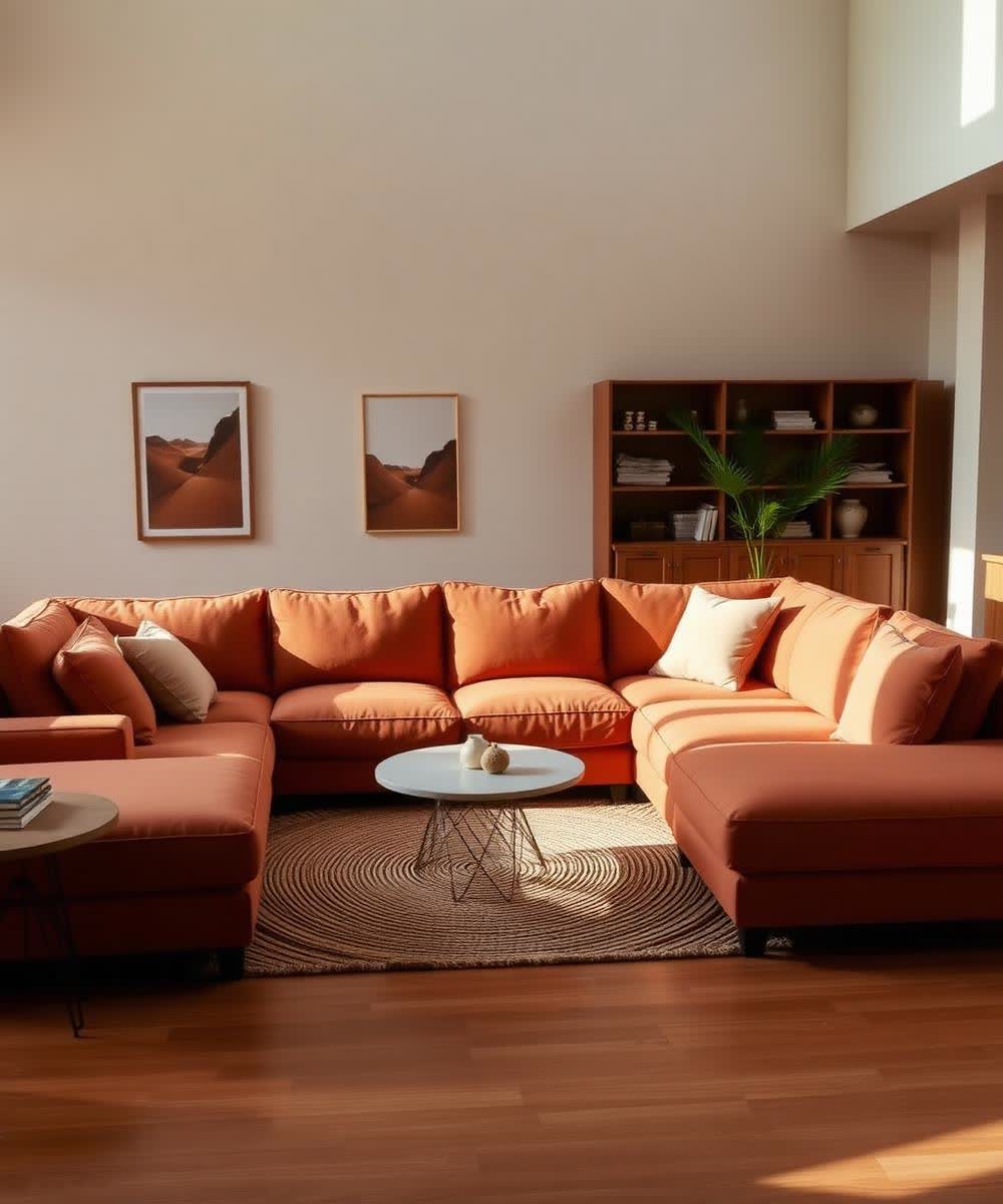 Terracotta Grand Sectional